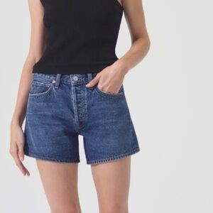 Agolde Women's Blue Jean Shorts